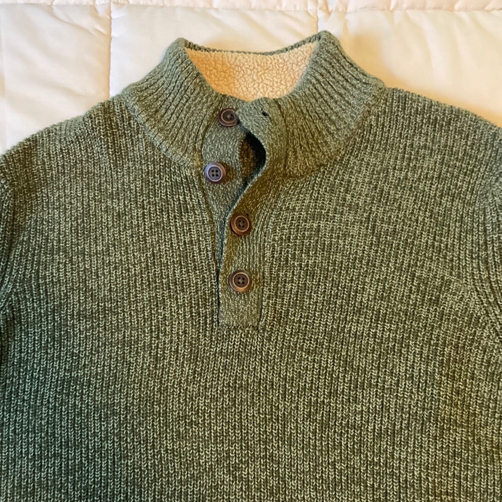 Mens XL Green GH Bass Sweater